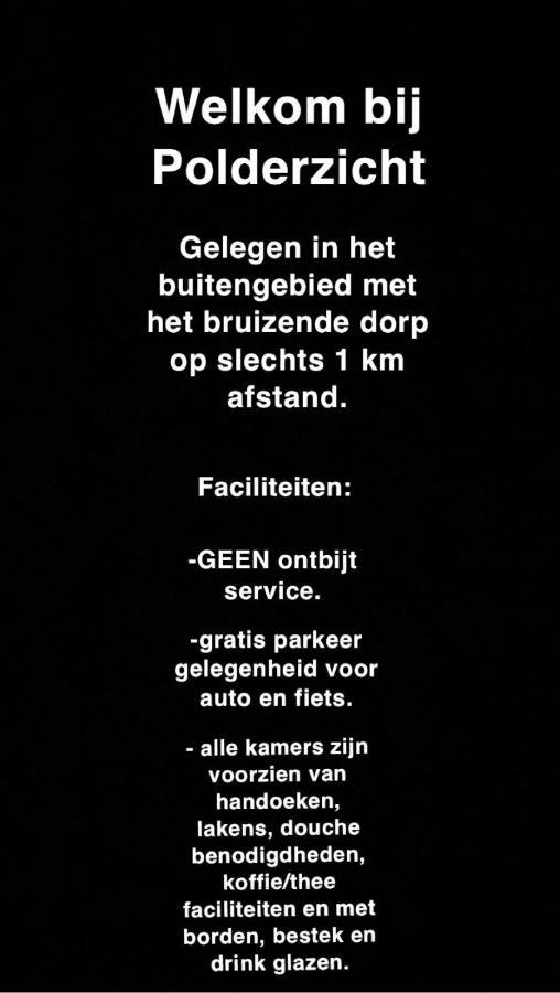Polderzicht Bed and Breakfast Castricum Exteriör bild